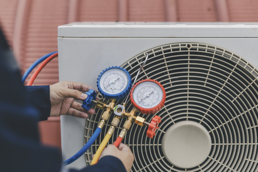 Air Conditioner Repairman at A Plus Air Conditioning and Appliances Inc